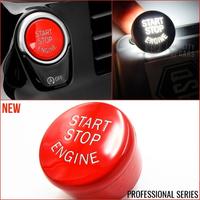 TASTO Accensione PER BMW Pulsante START STOP ROSSO