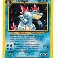 Pokemon Feraligatr neo Genesis holo