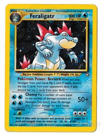 Pokemon Feraligatr neo Genesis holo