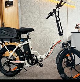 e-bike pieghevole Fat  + borsa/bauletto + caschett