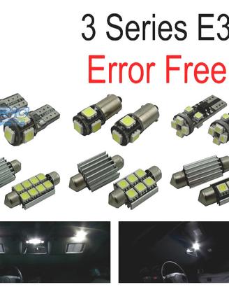 KIT 16 LAMPADE LED INTERNE BMW SERIE 3 E36 SEDAN C