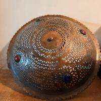 Lanterna marocchina rame e pietre