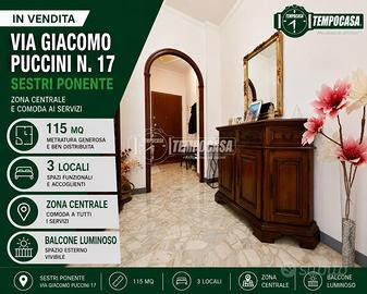 TRILOCALE RISTRUTTURATO IN ZONA CENTRALE CON TRIPL