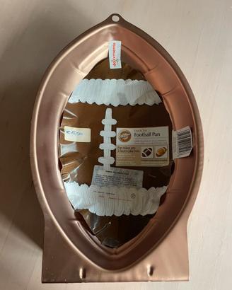 Teglia per torta a forma di pallone rugby