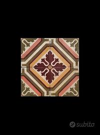 Piastrelle liberty in cemento, cementine primi 900