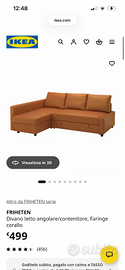 Divano letto Ikea FRIHETEN