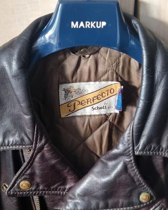 SCHOTT PERFECTO BROWN mod 115 tg 44 USA (50/52 Ita