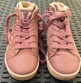 SCARPE GEOX BIMBA ROSE SMOKE N. 27
