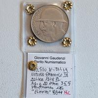 Moneta Giovanni Gaudenzi 20 Lire