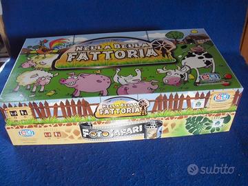 2 giochi EG NELLA BELLA FATTORIA e FOTOSAFARI