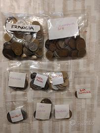 MONETE EUROPA PRE EURO  vedi descrizione