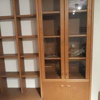 libreria in legno quercia