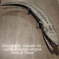 Coccodrillo intarsiato 