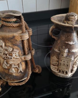 bottiglie lacrima cristi e San Marino