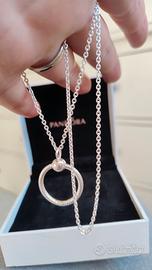 catenina e pendente cerchi O pandora 