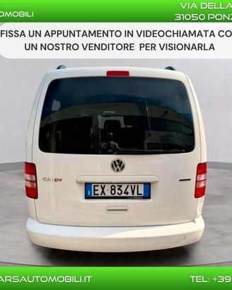 VOLKSWAGEN CADDY -5 POSTI-APERTI TUTTO AGOSTO
