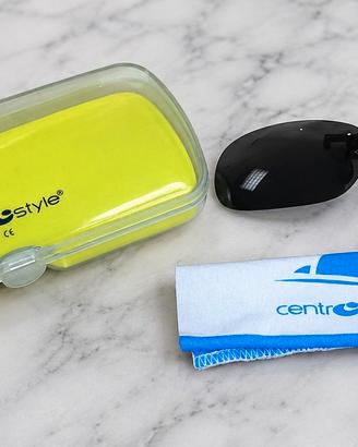🕶️ Clip-on Centrostyle Polarized – Custodia + Pan
