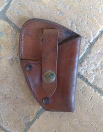 FIOCCHI BERETTA Fondina Tascabile Cuoio Italy auto