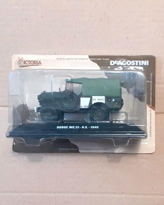 Modellino Militare 1/43 Dodge WC 51 lungo 10 cm
