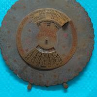 calendario perpetuo vintage 