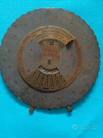 calendario perpetuo vintage 