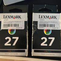 Cartucce stampante lexmark 27