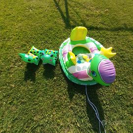 Gonfiabile e e braccioli per bambini