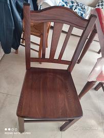 Sedie in legno