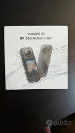 Insta360 x5 nuova da aprire
