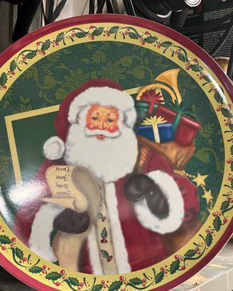 Piatto di babbo natale