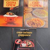 3 Libri sulla cucina giapponese e cinese