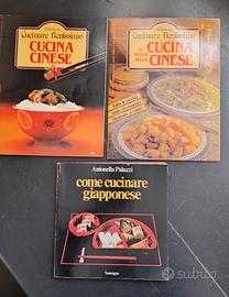 3 Libri sulla cucina giapponese e cinese