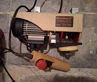 paranco elevatore da balcone