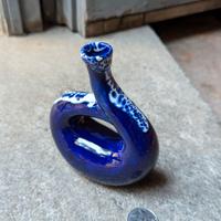 Piccolo vaso da fiori blu