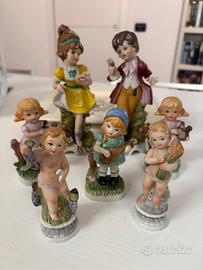 Lotto statuine Capodimont