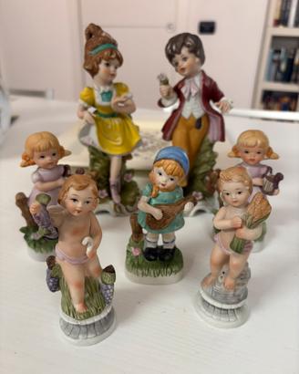 Lotto statuine Capodimont
