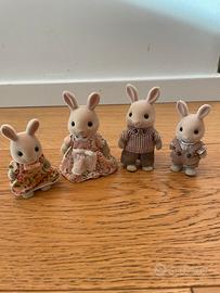 Sylvanian Families- famiglia coniglio latte