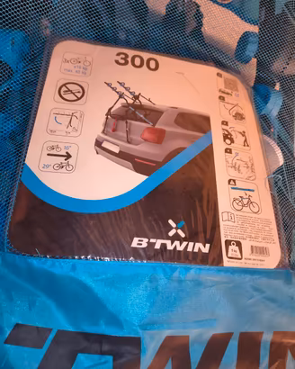 Portabici da portellone posteriore B'Twin 300