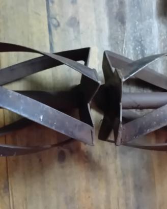 COPPIA FRESE RULLI TAGLIAERBA MOTOZAPPA