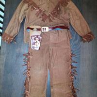 Vestito carnevale sceriffo cowboy 4-5 anni