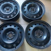 Cerchi in ferro da 16 pollici per fiat 500l,500 L