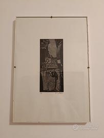 Elio Manini Fiction Acquaforte/acquatinta