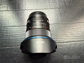 Obiettivo Laowa 12mm zero D attacco Canon EF