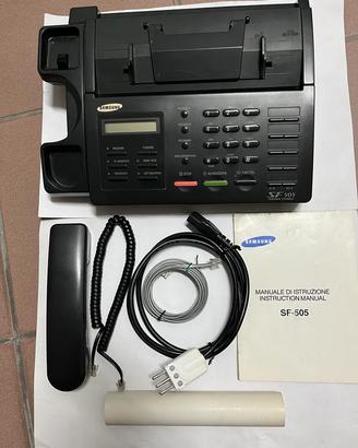 Fax Samsung SF-505 Telefono Segreteria Completo