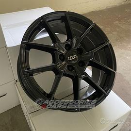Cerchi in lega da 18 per AUDI modello NEVE black