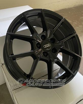 Cerchi in lega da 18 per AUDI modello NEVE black