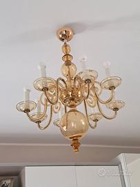 Lampadari e applique in vetro di boemia
