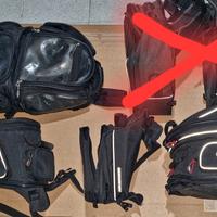Borsa serbatoio e Borse laterali Givi e Ktm