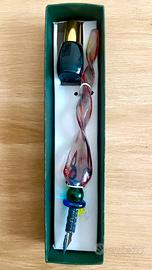 Penna stilografica in vetro di Murano