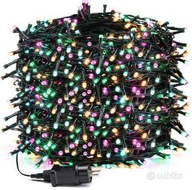 Luci Natale Esterno 1000 LEDs 100M